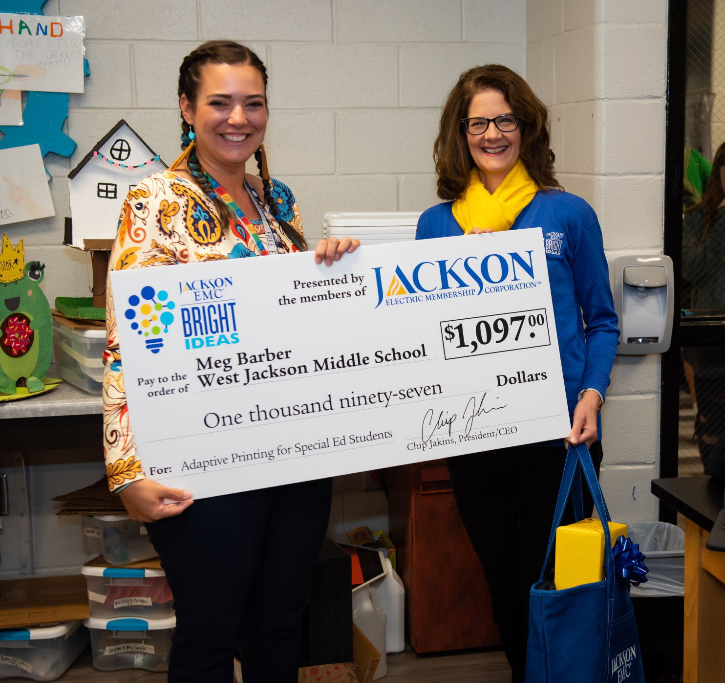 Barber receives grant